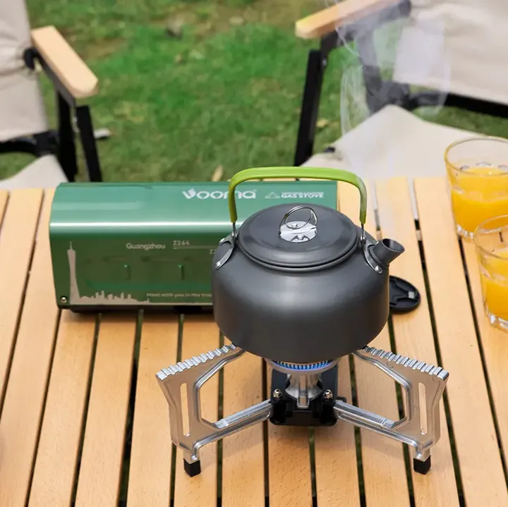 مواقد غاز البوتان الصغيرة المحمولة القابلة للطي . Portable Folding Small Butane Gas Stoves Lightweight