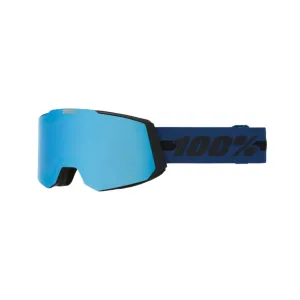100% Snowcraft Dusty - HiPER Blue Mirror   HiPER Pink/Turquoise Mirror Snow Goggle
