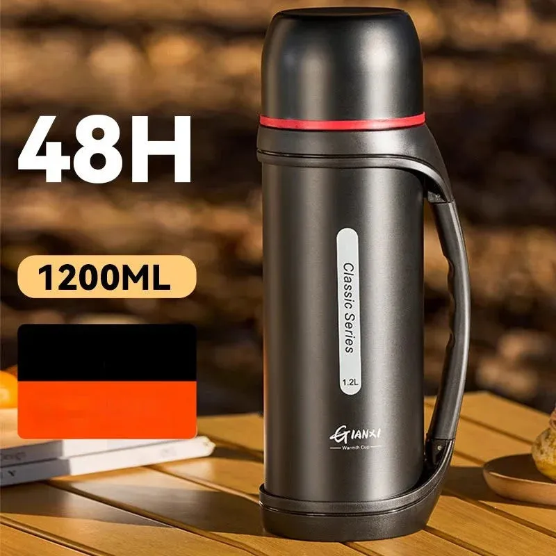 1.2l Outdoor Camping Thermos for Travel