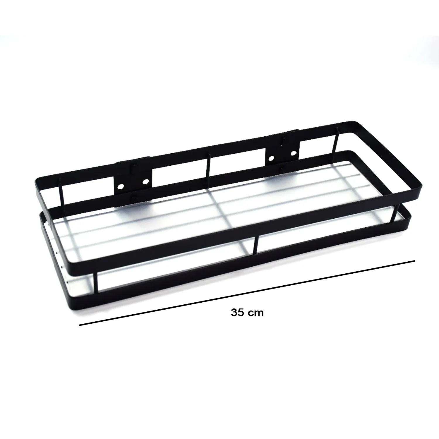 35cm Metal Space Saving Multi-Purpose  Kitchen Spice Rack Storage Organizer Shelf Stand .
