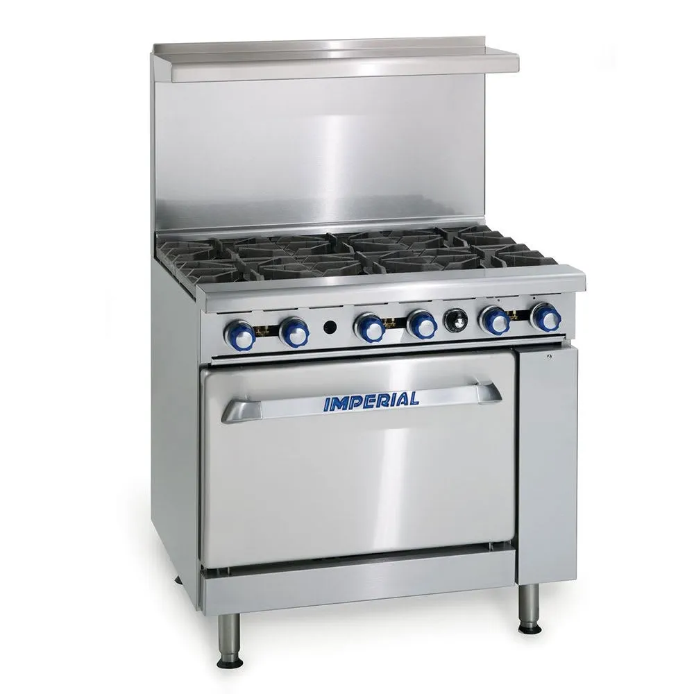 36" Electric Range - 6 Burners