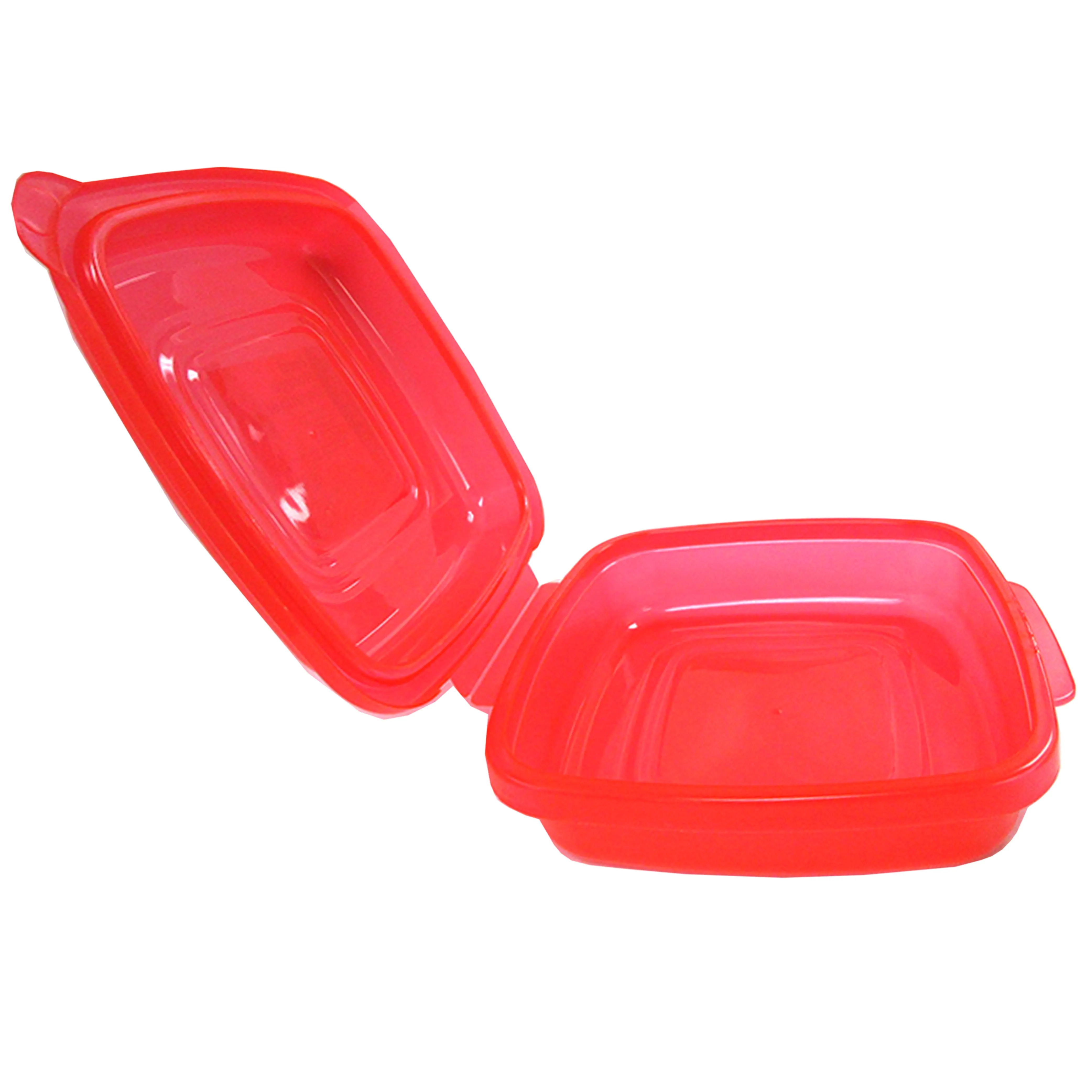 4 Pack Food Storage Containers Microwavable Reusable Box Meal Prep BPA Free Bowl