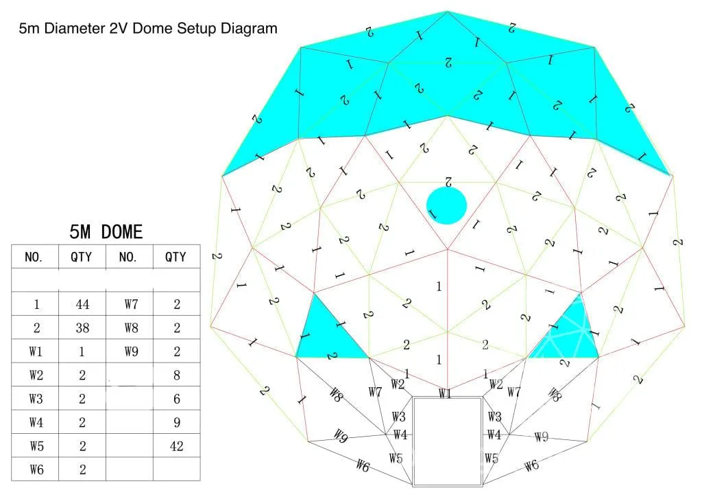 4-Season DELUXE Glamping Package Dome - 16'/5m - Phoenix Domes