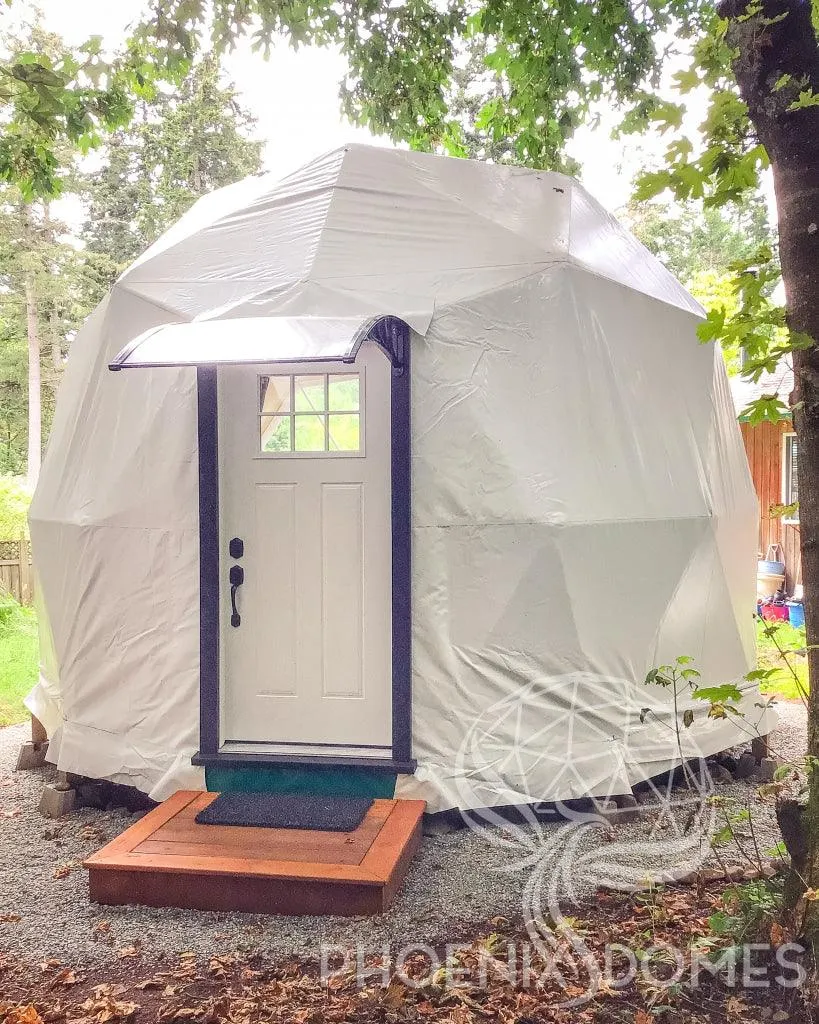 4-Season DELUXE Glamping Package Dome - 16'/5m - Phoenix Domes