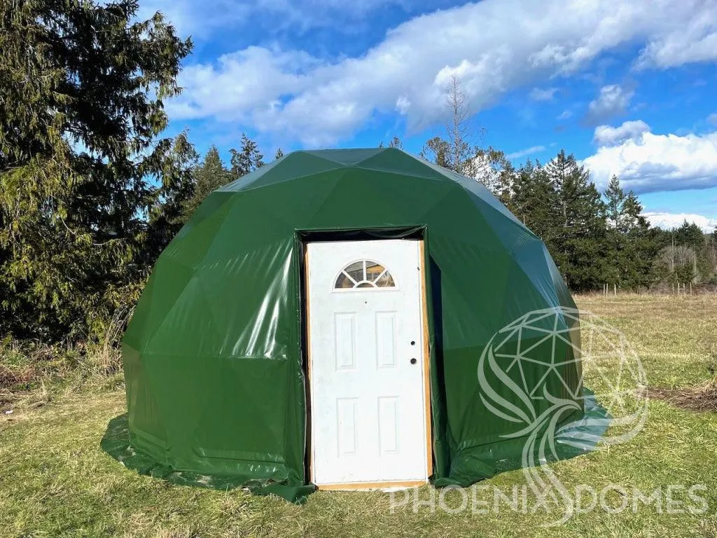 4-Season DELUXE Glamping Package Dome - 20'/6m - Phoenix Domes