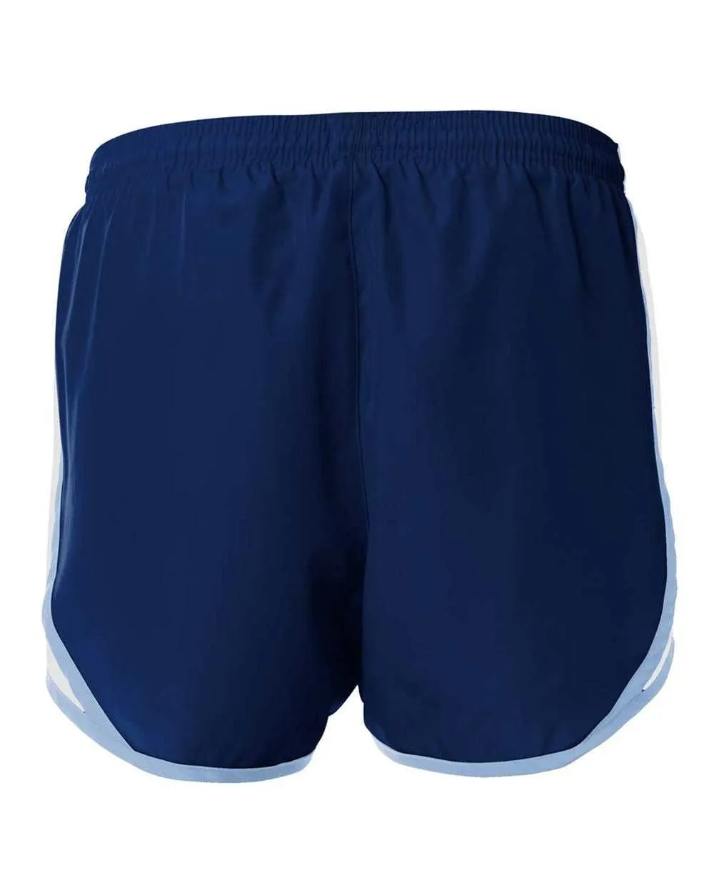 A4 NW5341 Womens 3" Speed Short - Navy Light Blue