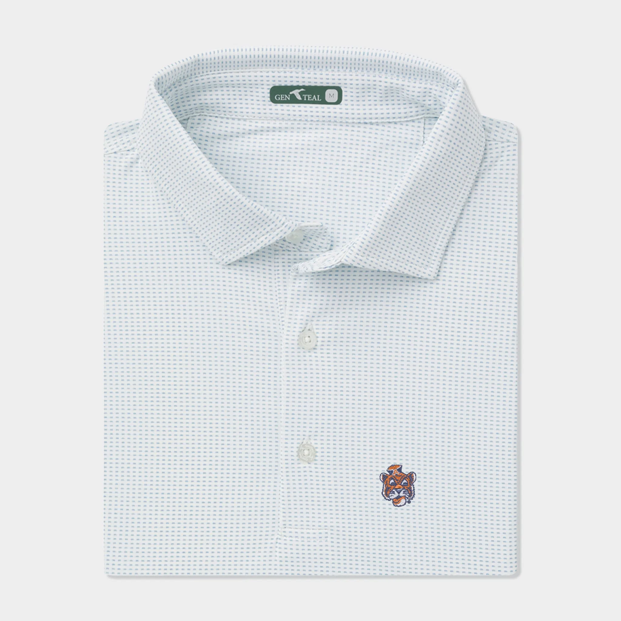 Auburn Vault Textured Jacquard brrrº Polo