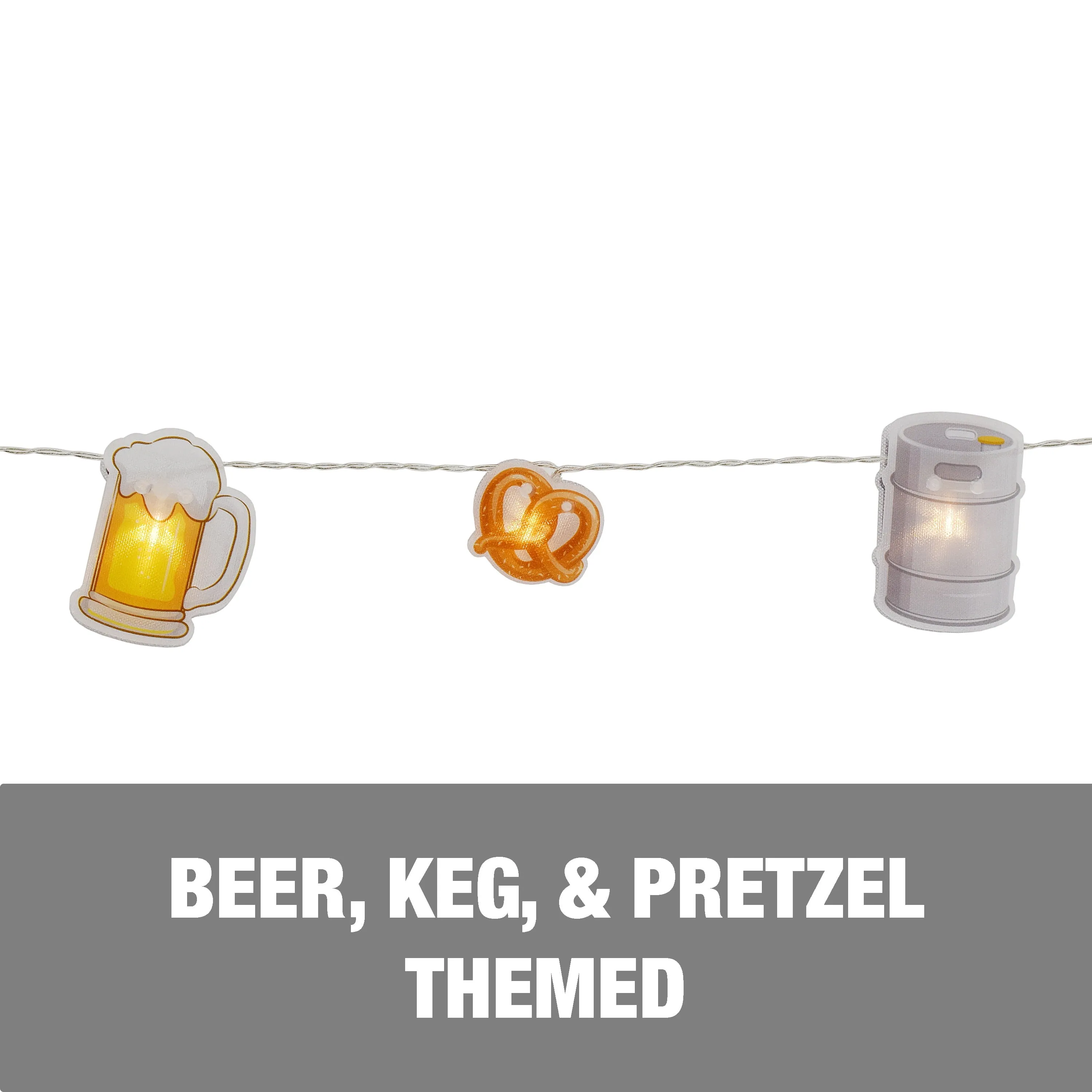 Bliss Hammocks 12 Ft Themed String Lights w/ Hanging Clips