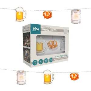 Bliss Hammocks 12 Ft Themed String Lights w/ Hanging Clips