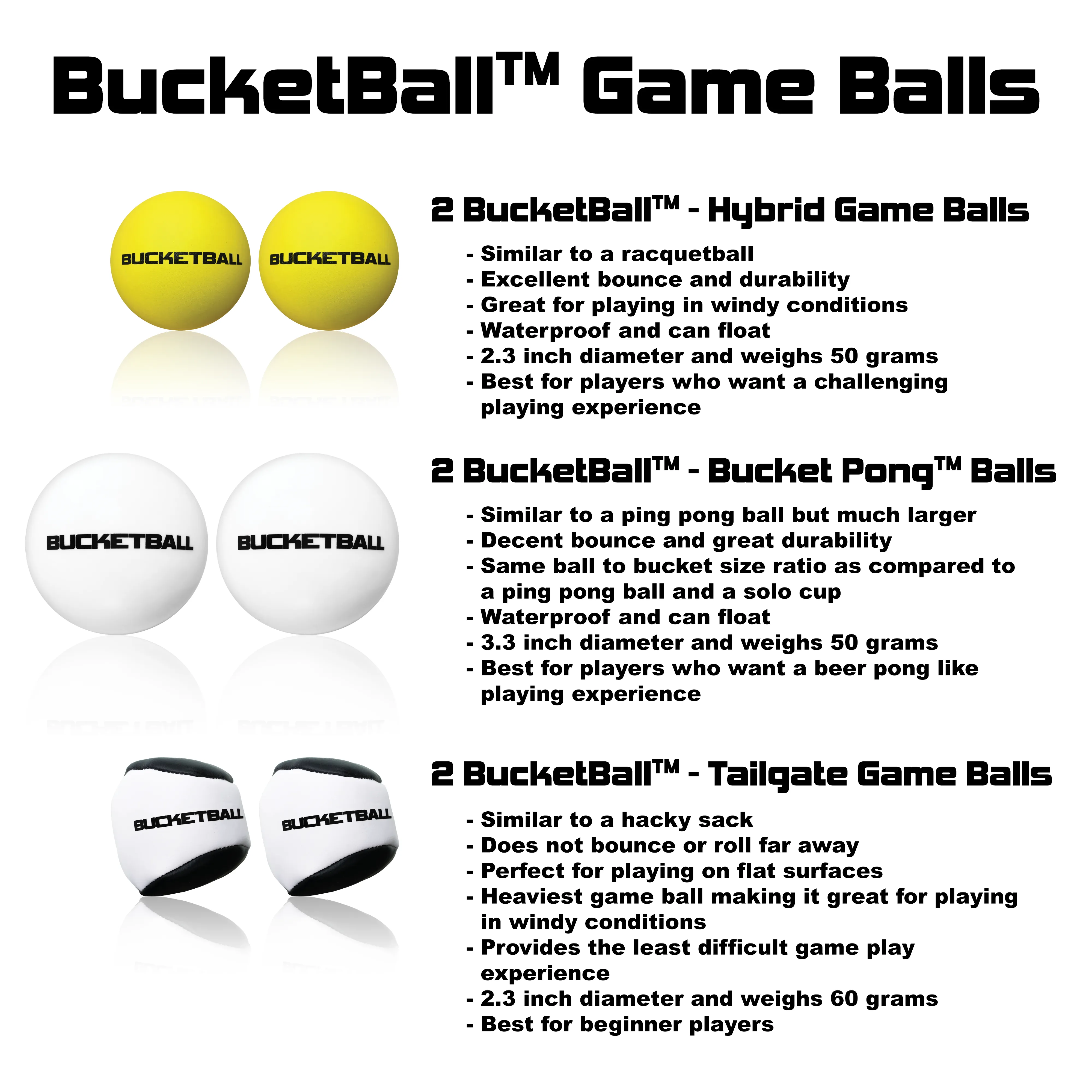 BucketBall - Team Color Edition - Party Pack (Maroon/Maroon)