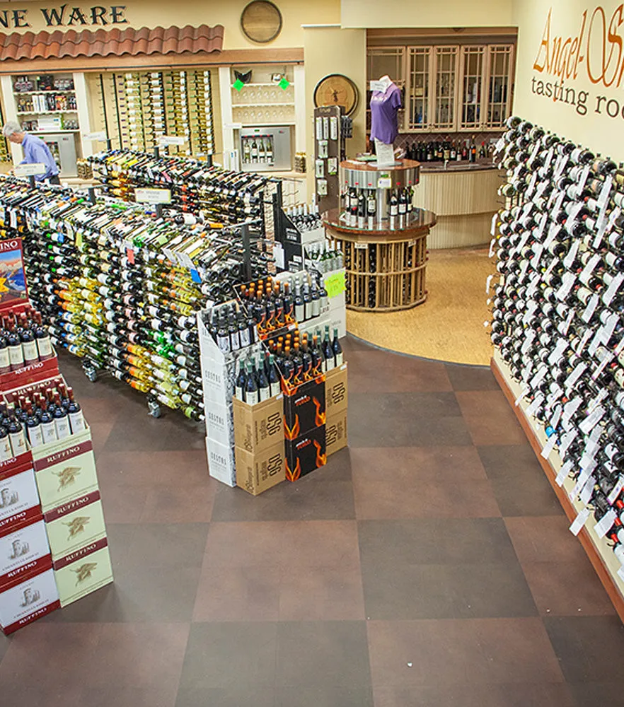 Commercial Aisle Rack (90 Bottle)