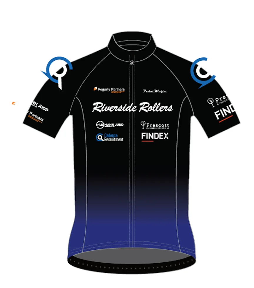 Custom Core Jersey - Riverside Rollers CX Black Race