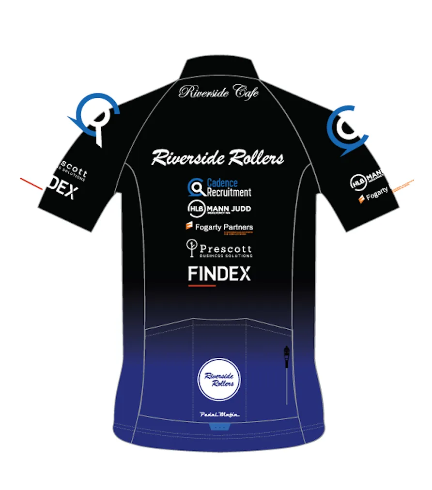 Custom Core Jersey - Riverside Rollers CX Black Race
