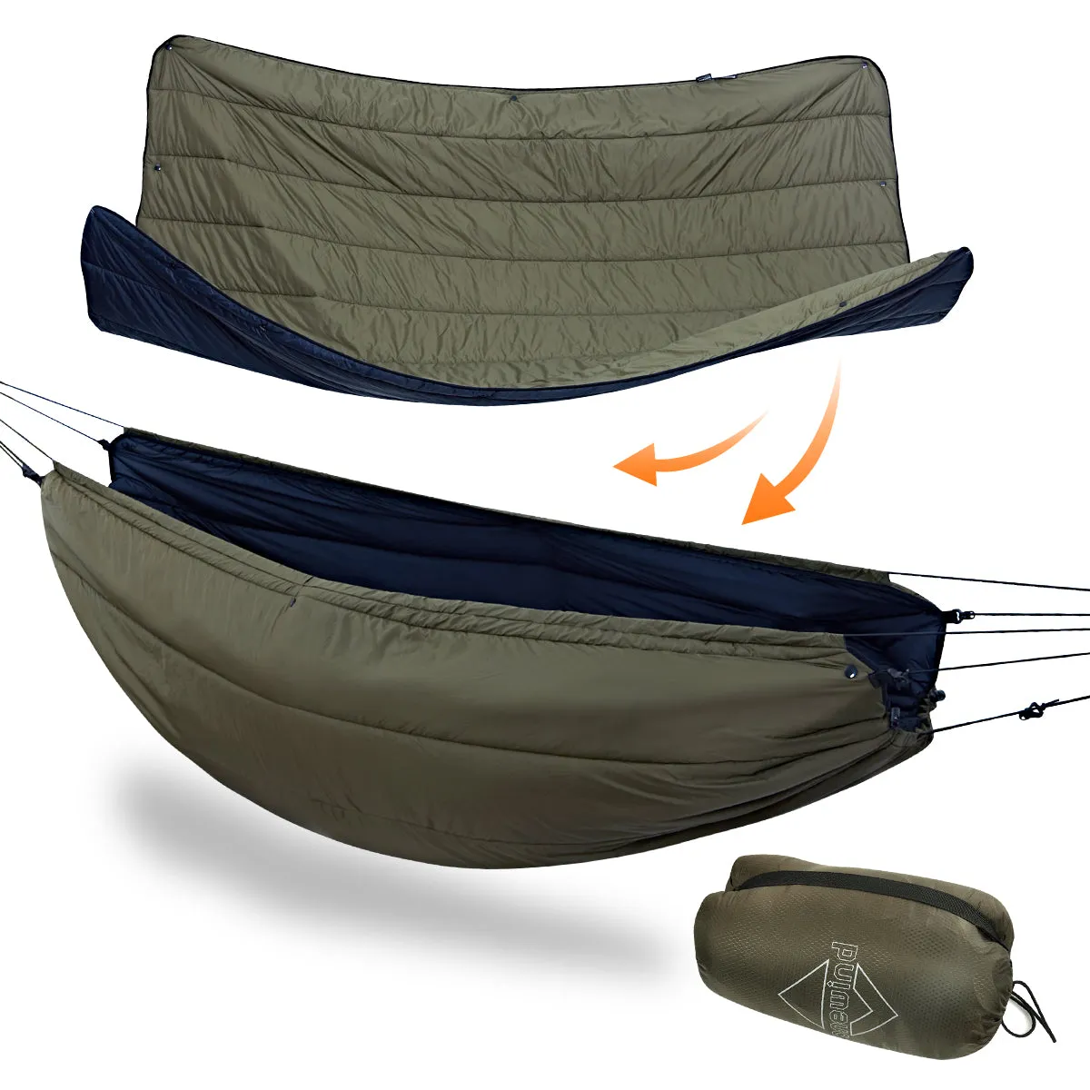 Flare Hammock Underquilt OD Green