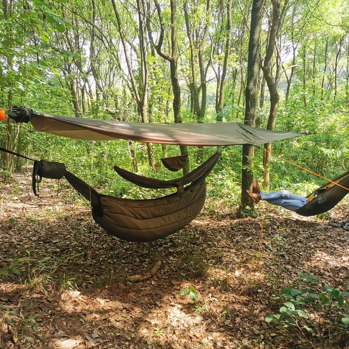 Flare Hammock Underquilt OD Green