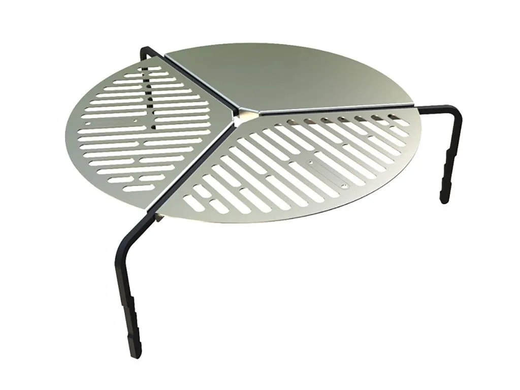 Front Runner BBQ Grate/ Braai stored / mounted to Spare Tyre