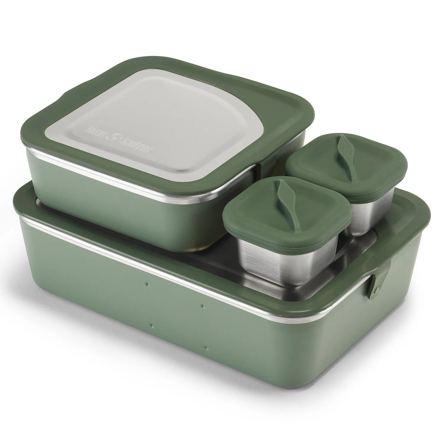 Klean Kanteen Rise Stainless Steel Half Snack Box - 2.8oz/83ml