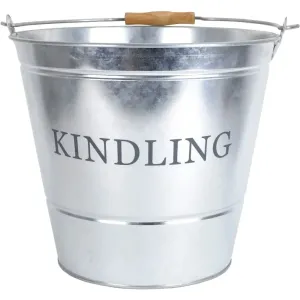Manor 32cm Kindling Galvanised Coal Bucket 0456