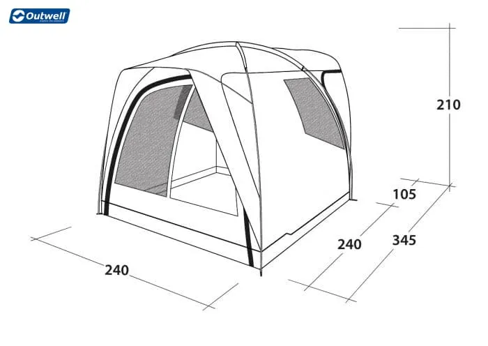 Outwell Beachcrest Drive Away Awning