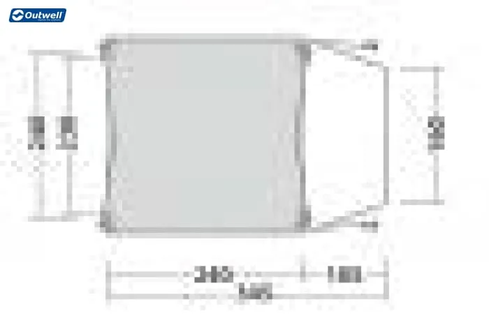 Outwell Beachcrest Drive Away Awning