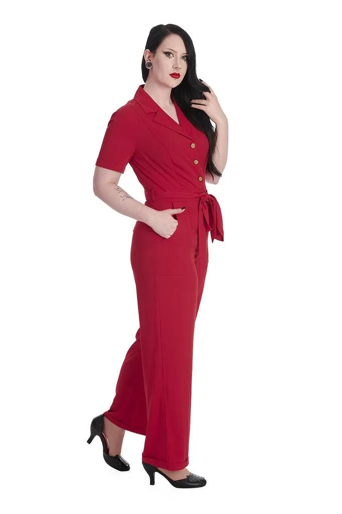 Pleased As Punch Jumpsuit