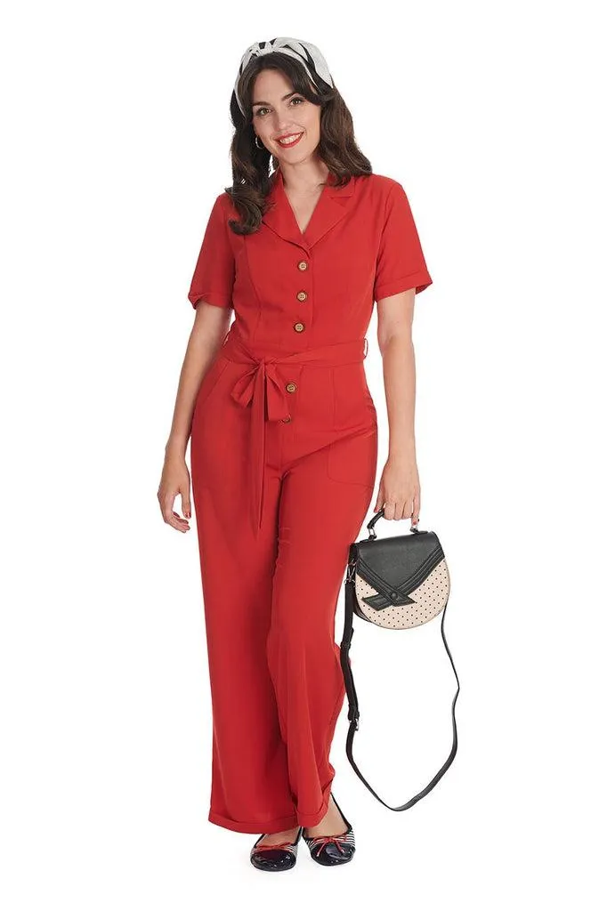 Pleased As Punch Jumpsuit