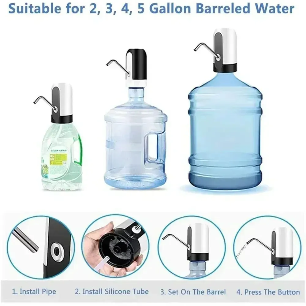 Pump Water Bottle
