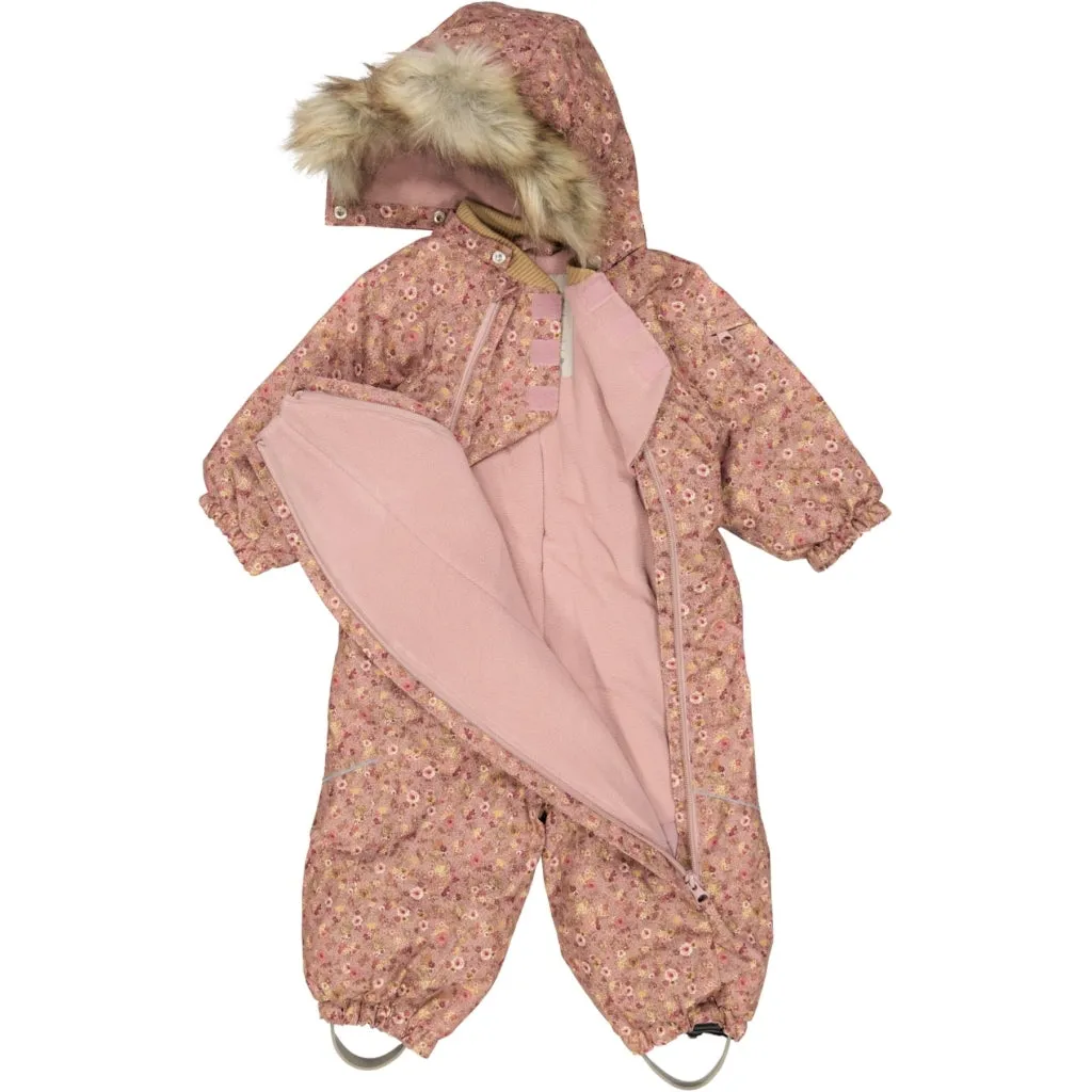 Snowsuit Nickie Tech - snow flowers