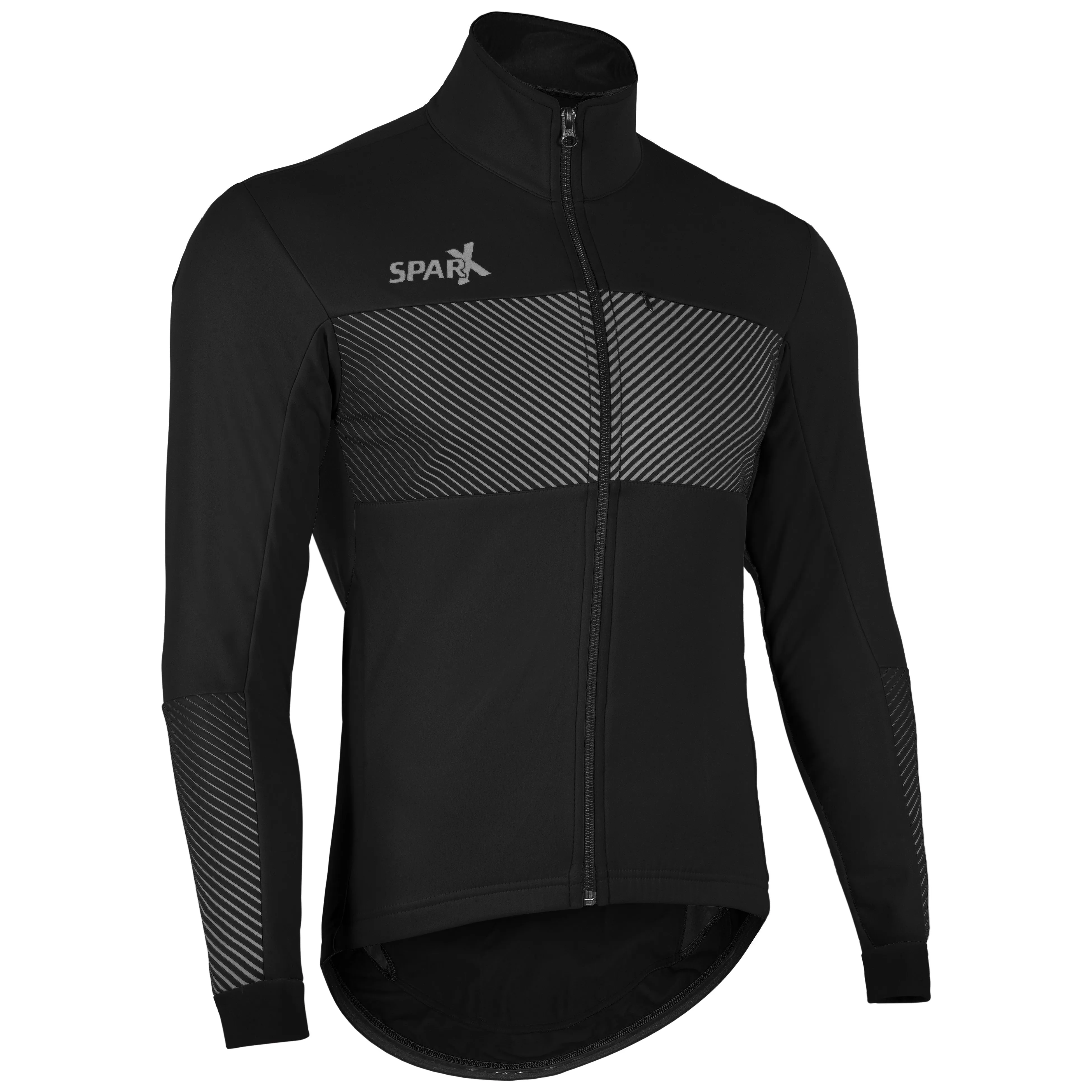 Sparx Mens Winter Softshell Cycling Jacket Windproof Thermal Bike Jacket
