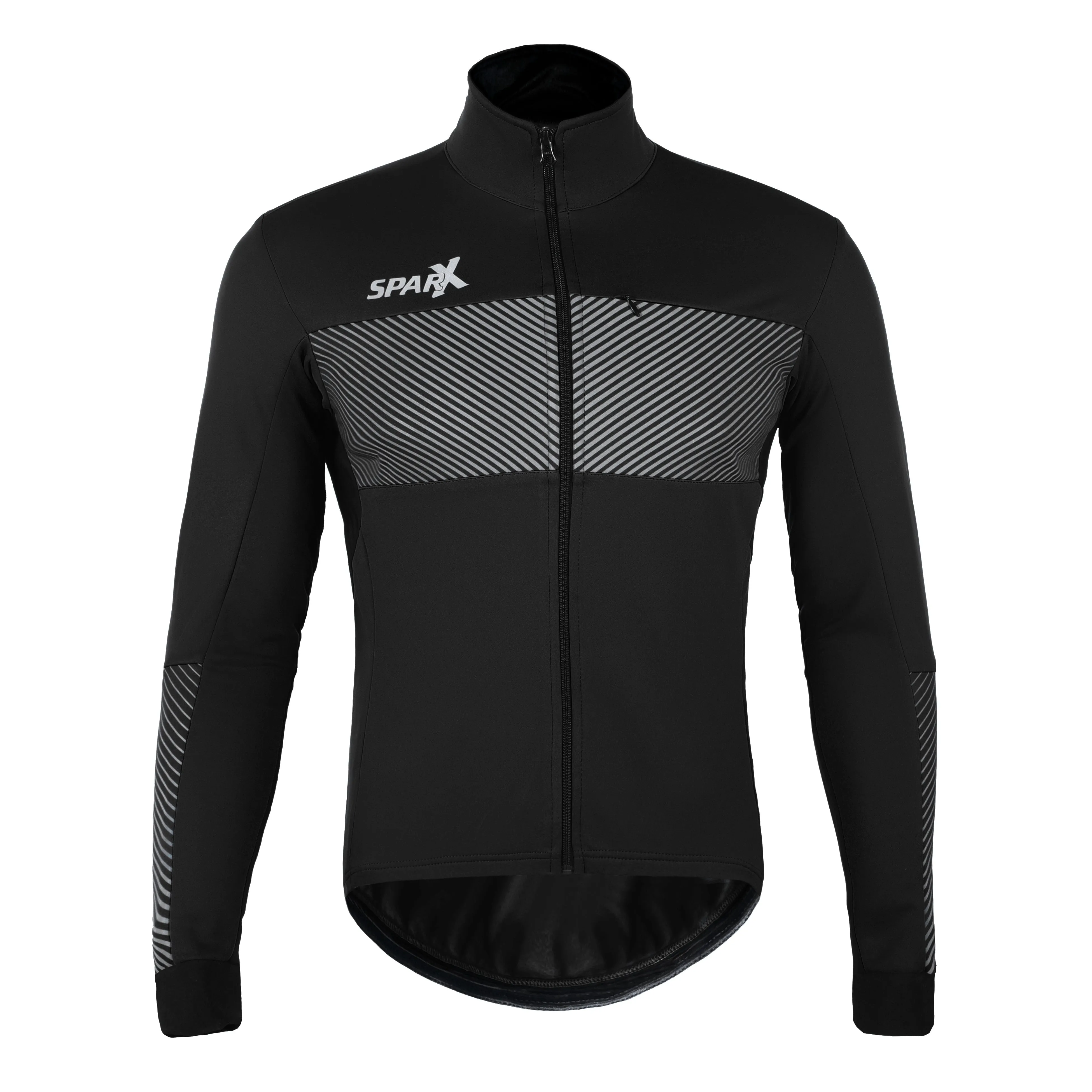 Sparx Mens Winter Softshell Cycling Jacket Windproof Thermal Bike Jacket