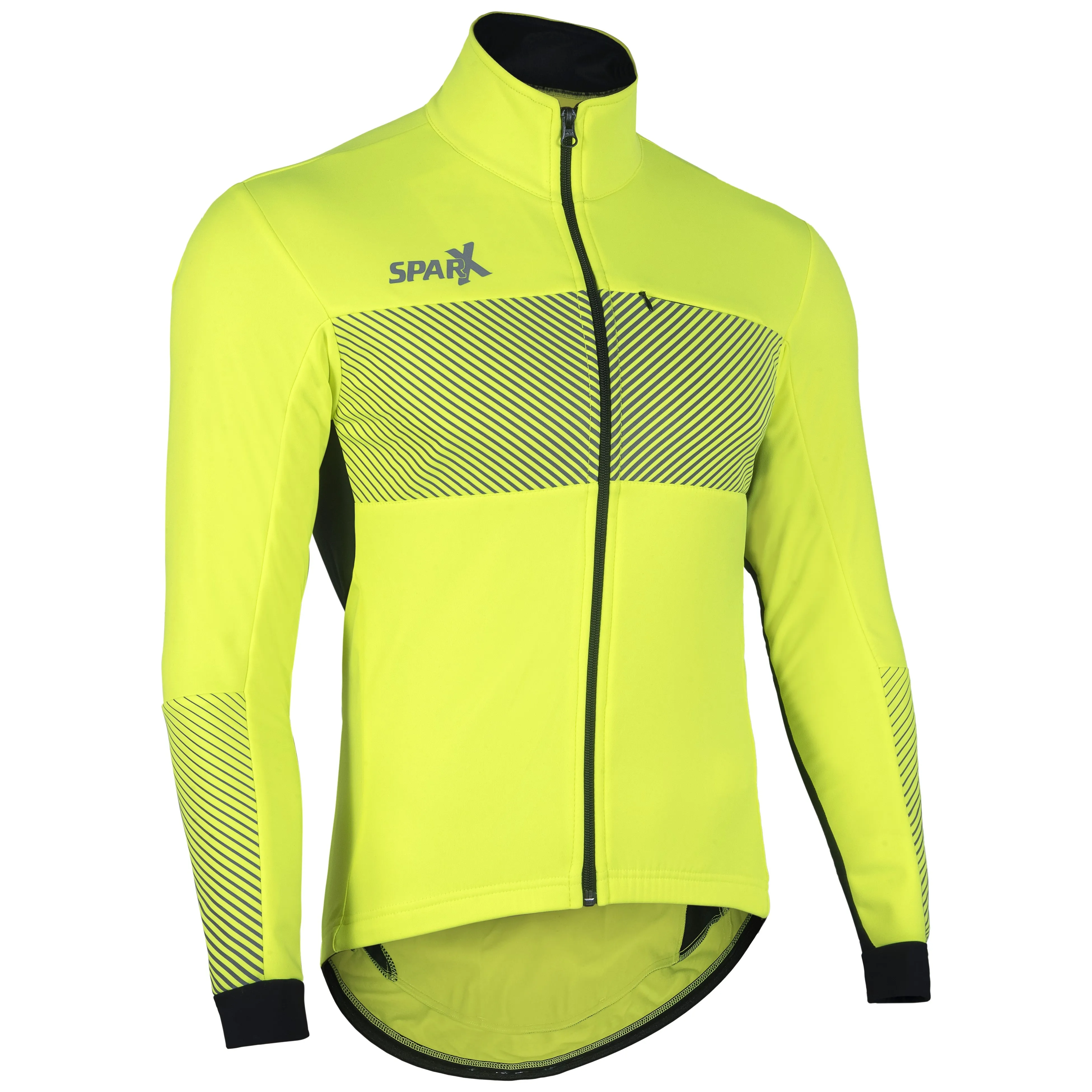 Sparx Mens Winter Softshell Cycling Jacket Windproof Thermal Bike Jacket