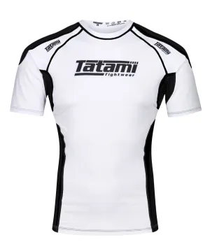 Technical Short Sleeve Rash Guard - White