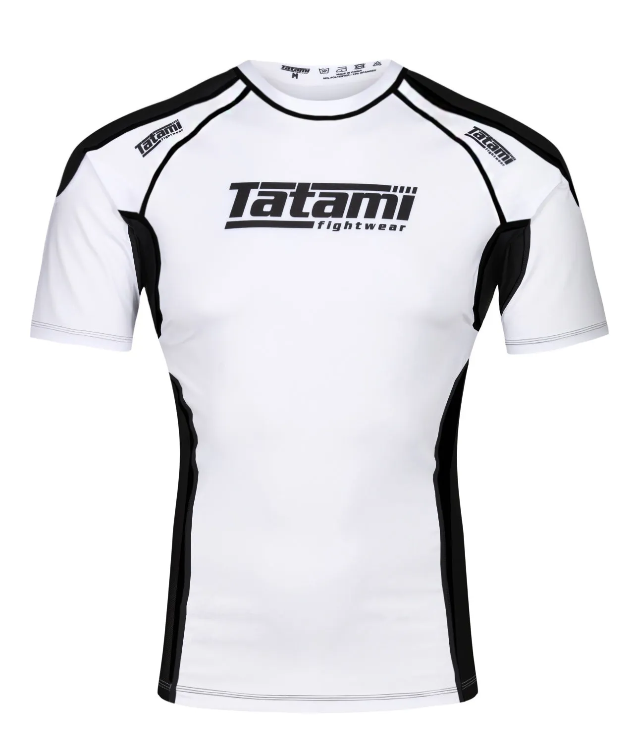 Technical Short Sleeve Rash Guard - White