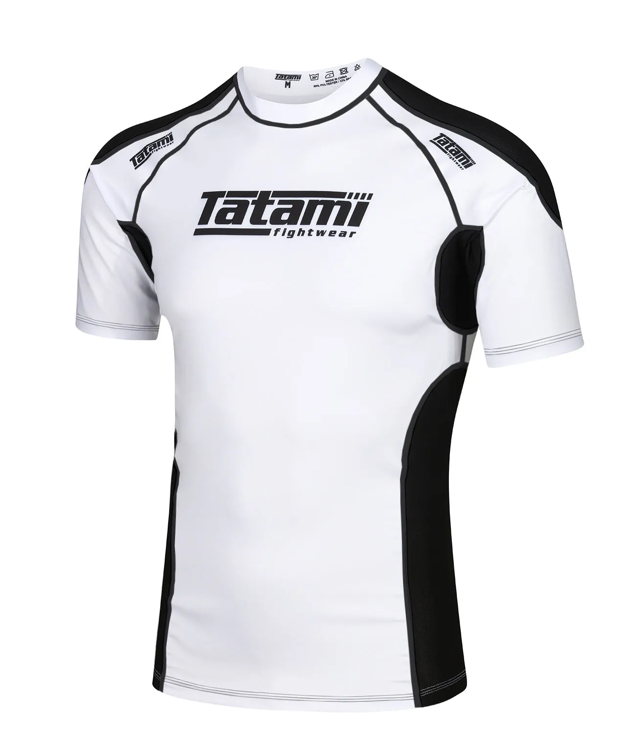 Technical Short Sleeve Rash Guard - White