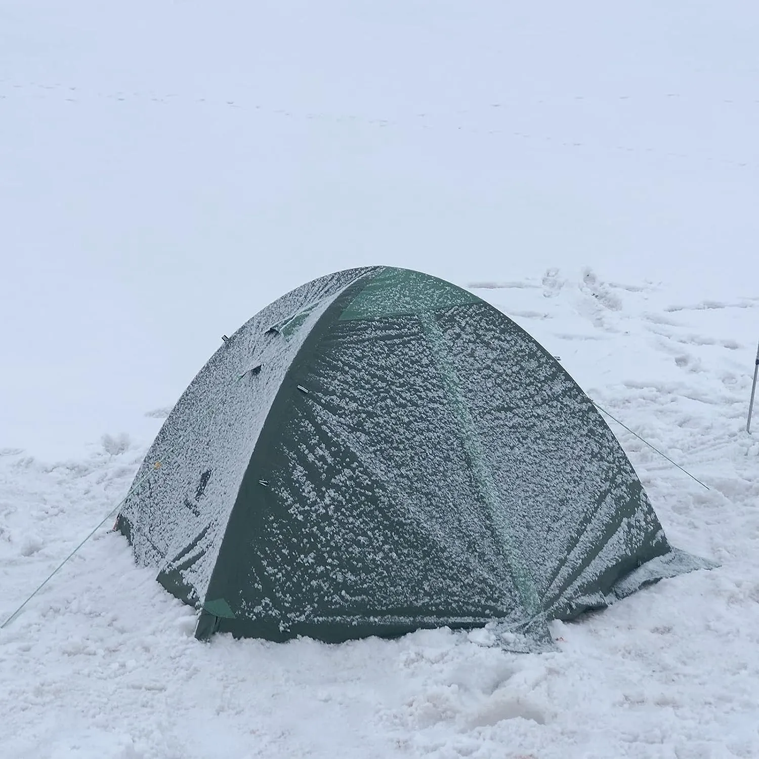 Tente de Camping 2 Personnes, Confortable et Compacte Dme Tente tanche Double Couche ultra Lgre Design Moderne Camping Randonne | Fitnessterapy