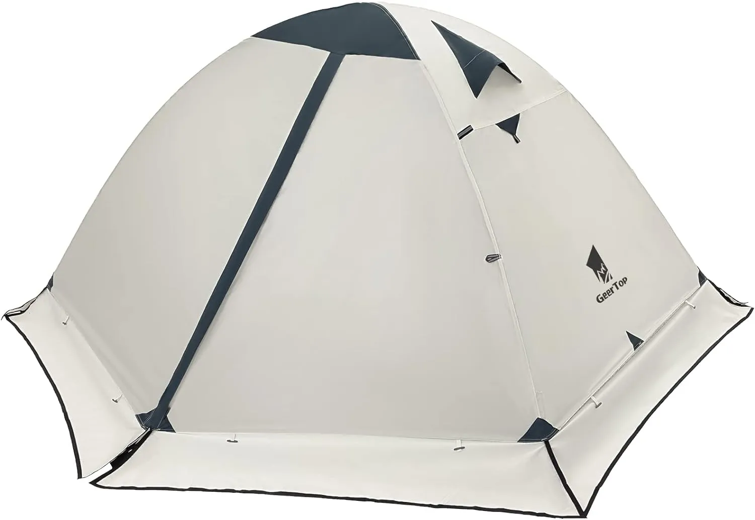 Tente de Camping 2 Personnes, Confortable et Compacte Dme Tente tanche Double Couche ultra Lgre Design Moderne Camping Randonne | Fitnessterapy