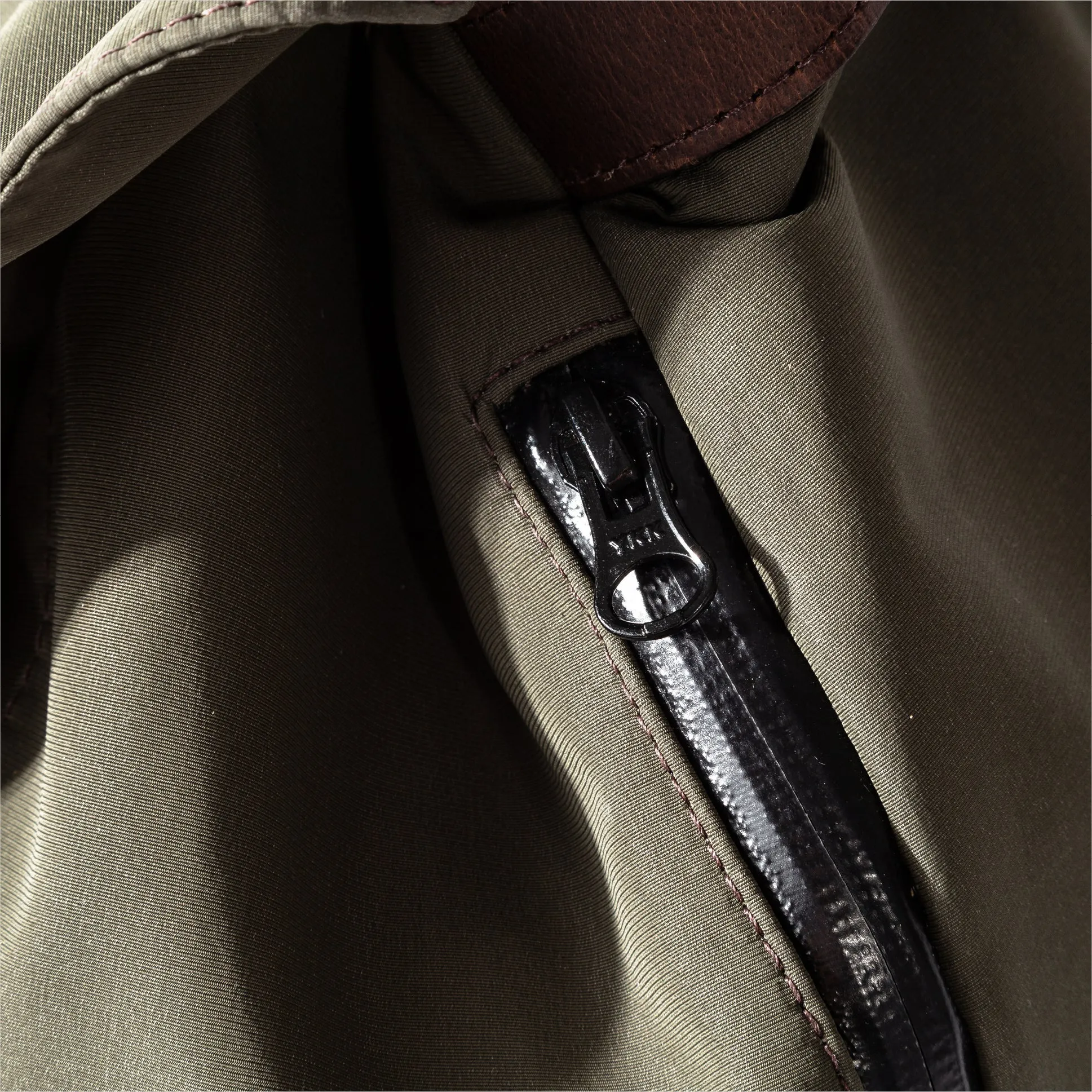 Weston Olive Green Nylon Rucksack