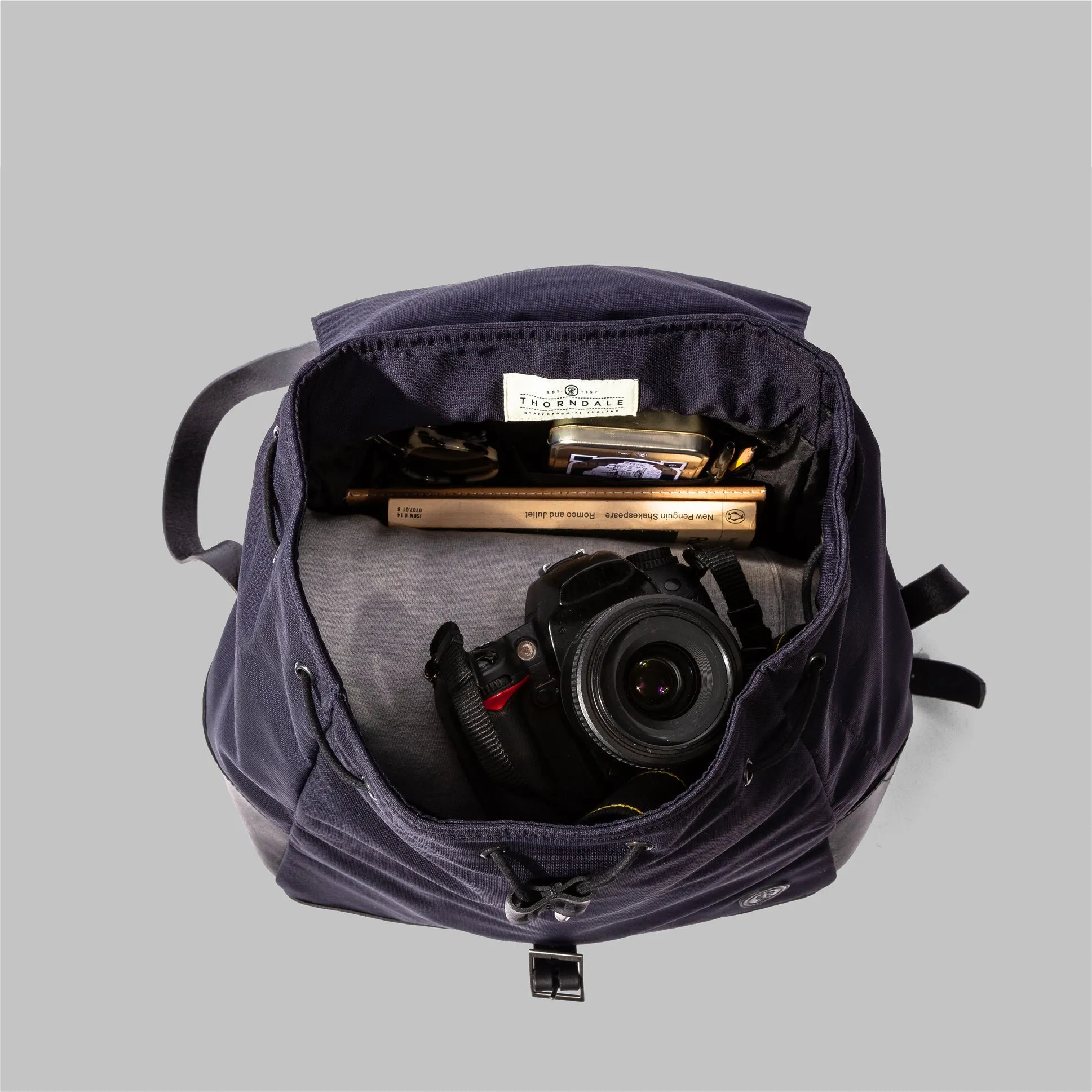 Weston Olive Green Nylon Rucksack
