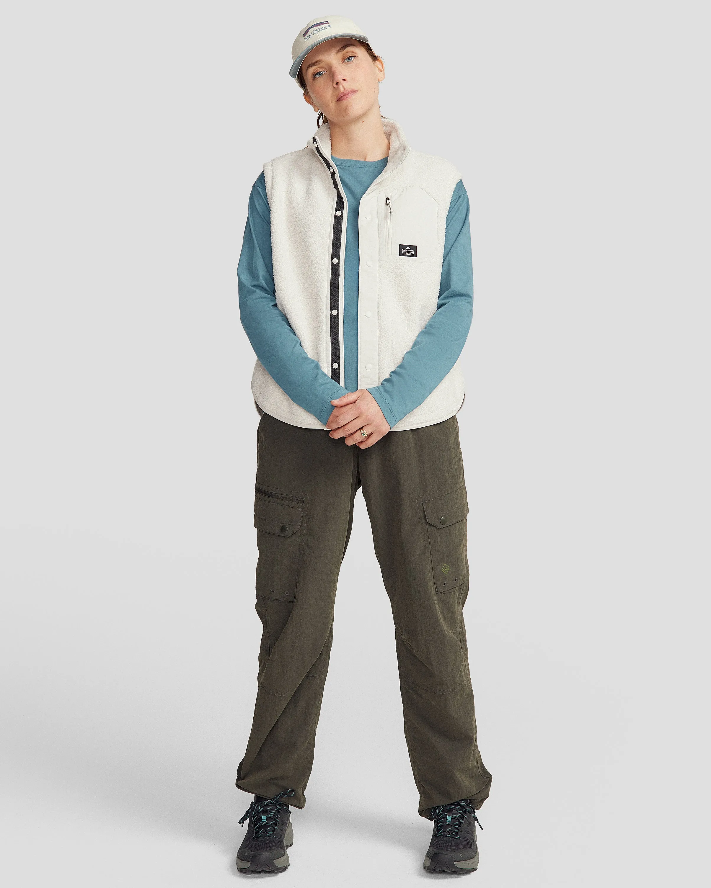 Women's Co-Z High Pile Vest - Shroom