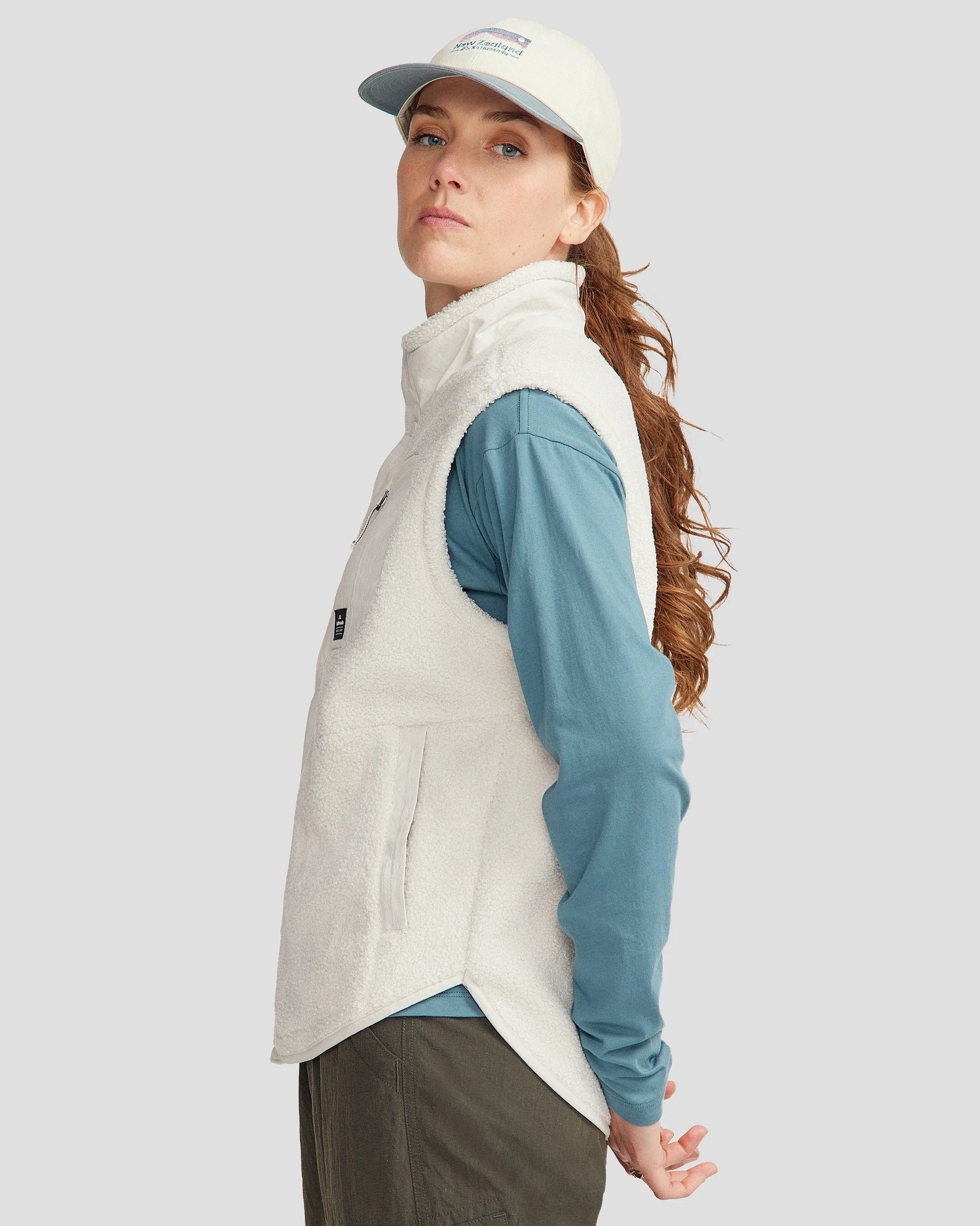 Women's Co-Z High Pile Vest - Shroom