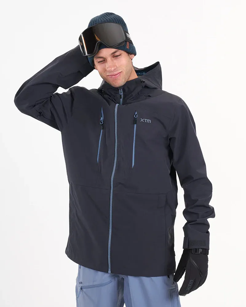 XTM Men's Palladium Iii Shell Jacket - Large - Granite