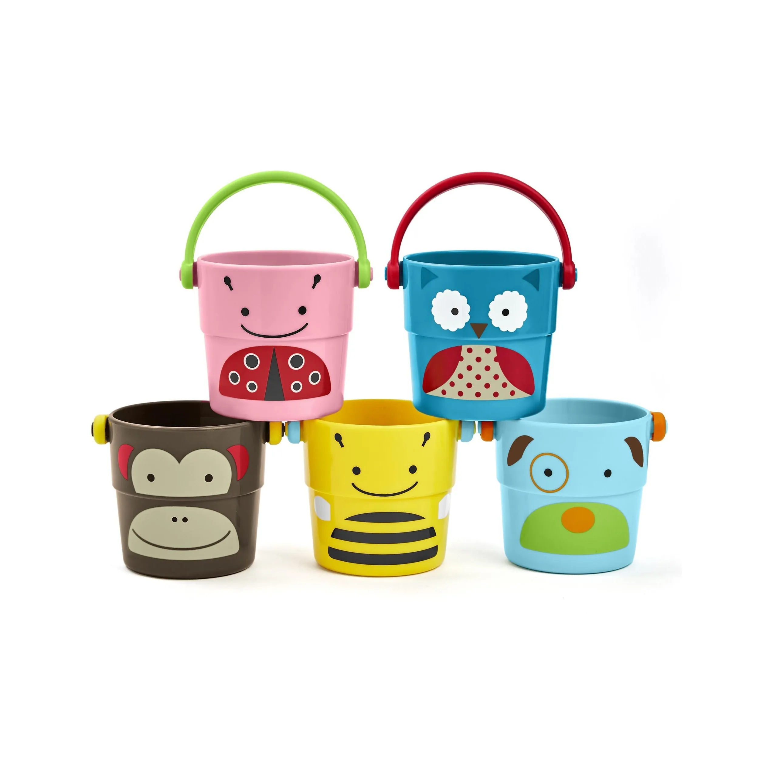 Zoo Stack and Pour Buckets